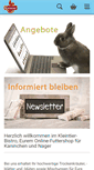Mobile Screenshot of kleintierbistro.de